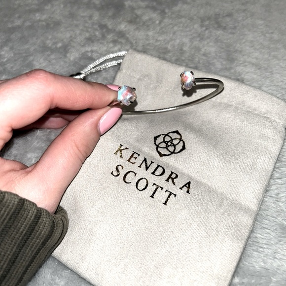 Kendra Scott Silver Gem Cuff - Picture 3 of 6